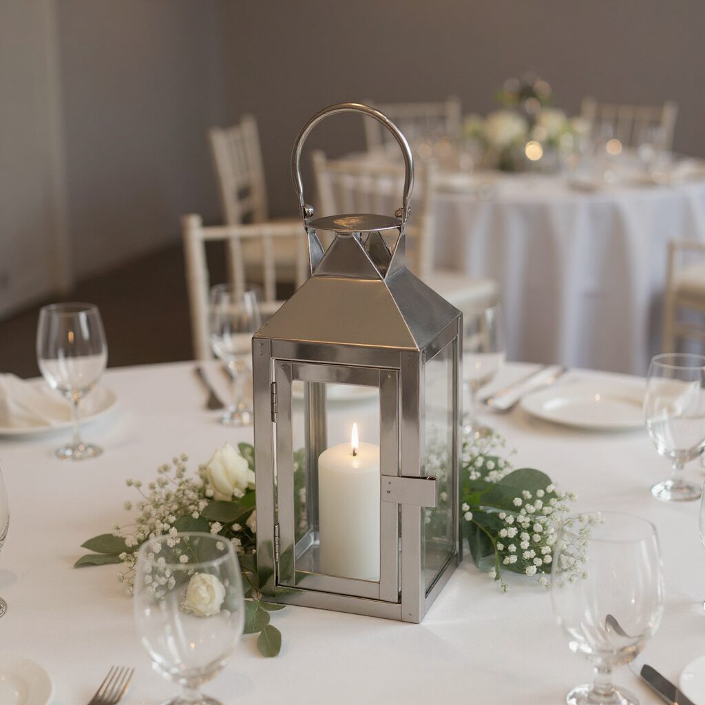 Rent or similar products at EventRentals.lk Silver Lanterns for rent at EventRentals.lk - event decor Sri Lanka