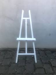 Rent or similar products at EventRentals.lk Easel - (L) White - Image 2