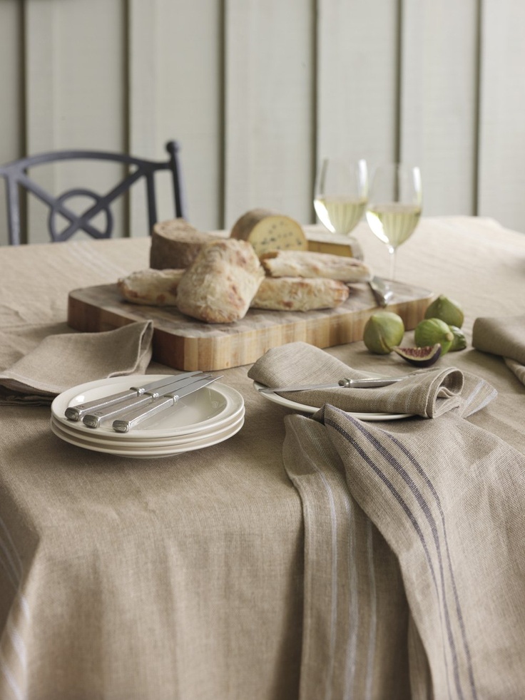 EventRentals.lk for Weddings and Events. Raw Linen Tablecloth1