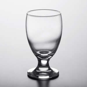 "Elegant Crystal Clear Water Goblets for Sophisticated Table Settings by EventRentals.lk"