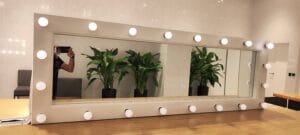 Vanity Mirror with Warm White Lighting
