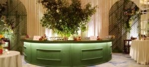 Stunning Jade Green Half Bar by EventRentals.lk